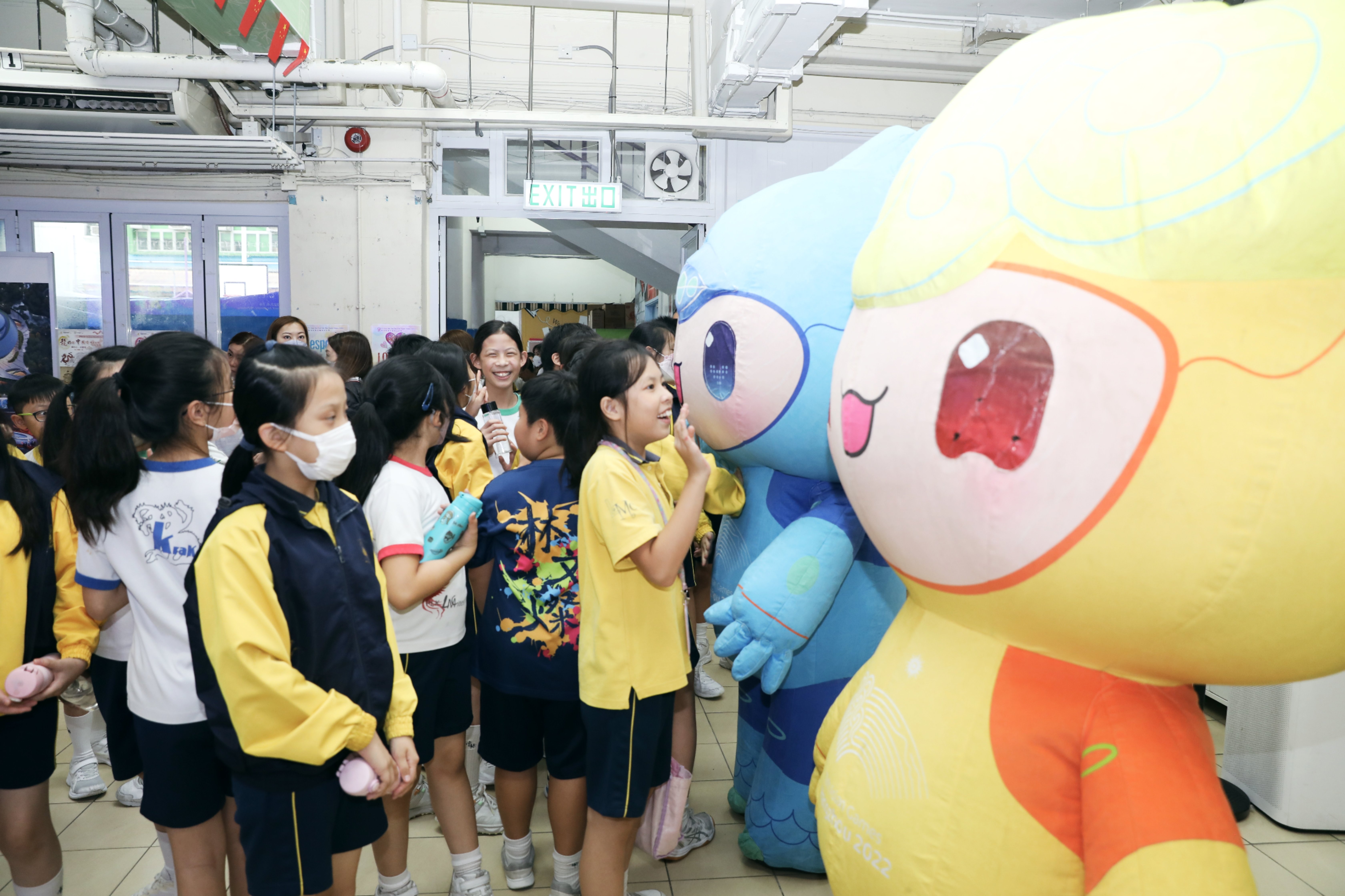 杭州亚运宣传活动走进香港 主题宣讲首度在香港小学举行