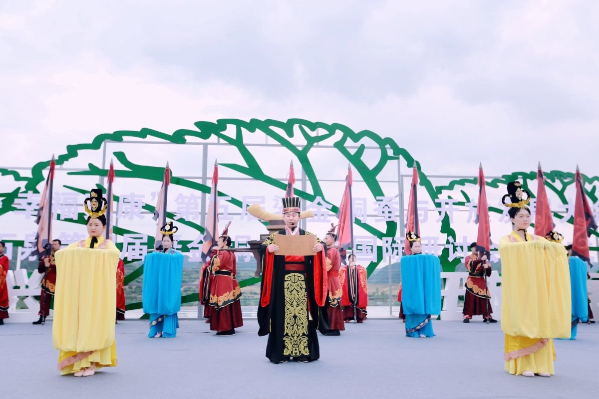 开幕式上,安康市委常委,宣传部长,石泉县委书记陈莲致辞,安康市副市长