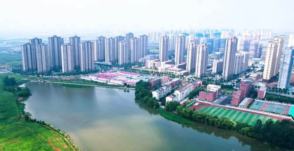 建设中的运河新城片区(王頔 摄)