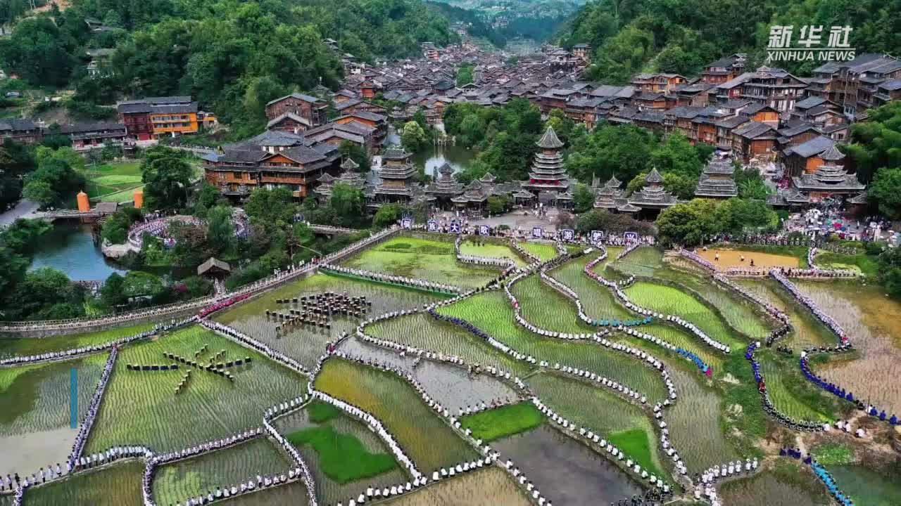 贵州黎平：万人唱响侗族大歌