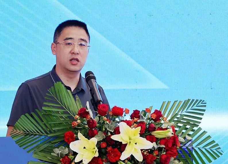 成都索贝数码科技股份有限公司专业媒体事业部总经理陈智在演讲交流中