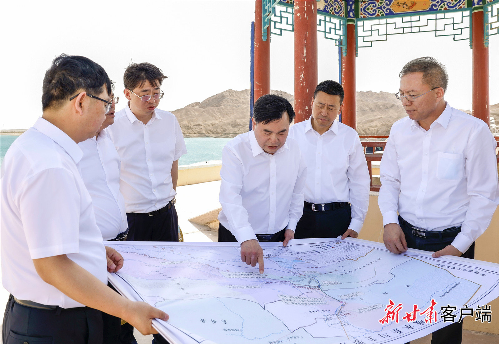 6月14日至15日,省委书记、省人大常委会主任胡昌升在敦煌市调研。新甘肃·甘肃日报记者 孟捷