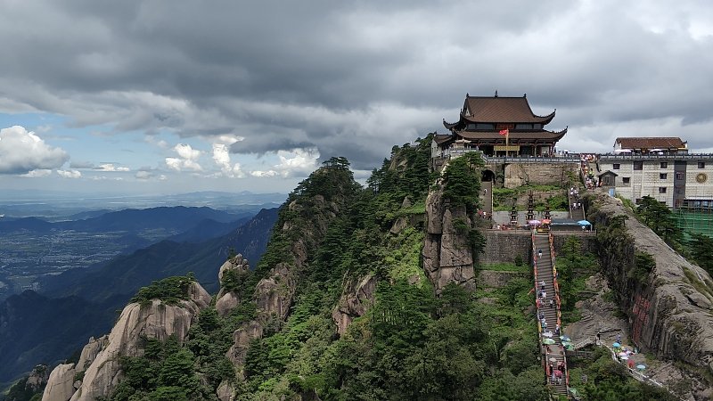 安徽九華山風景區 視覺中國 圖