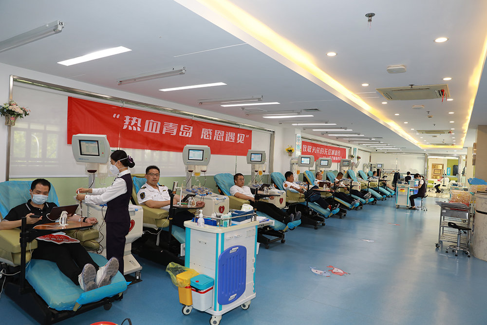 【市民风采】爱心爆棚 岛城千人无偿献血庆节日