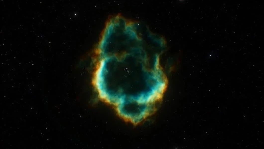 好美，这就是蛇夫座星云，你见过吗？