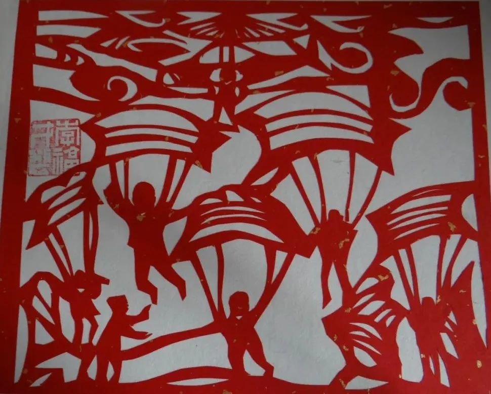 李福才作品《亚运雄风》