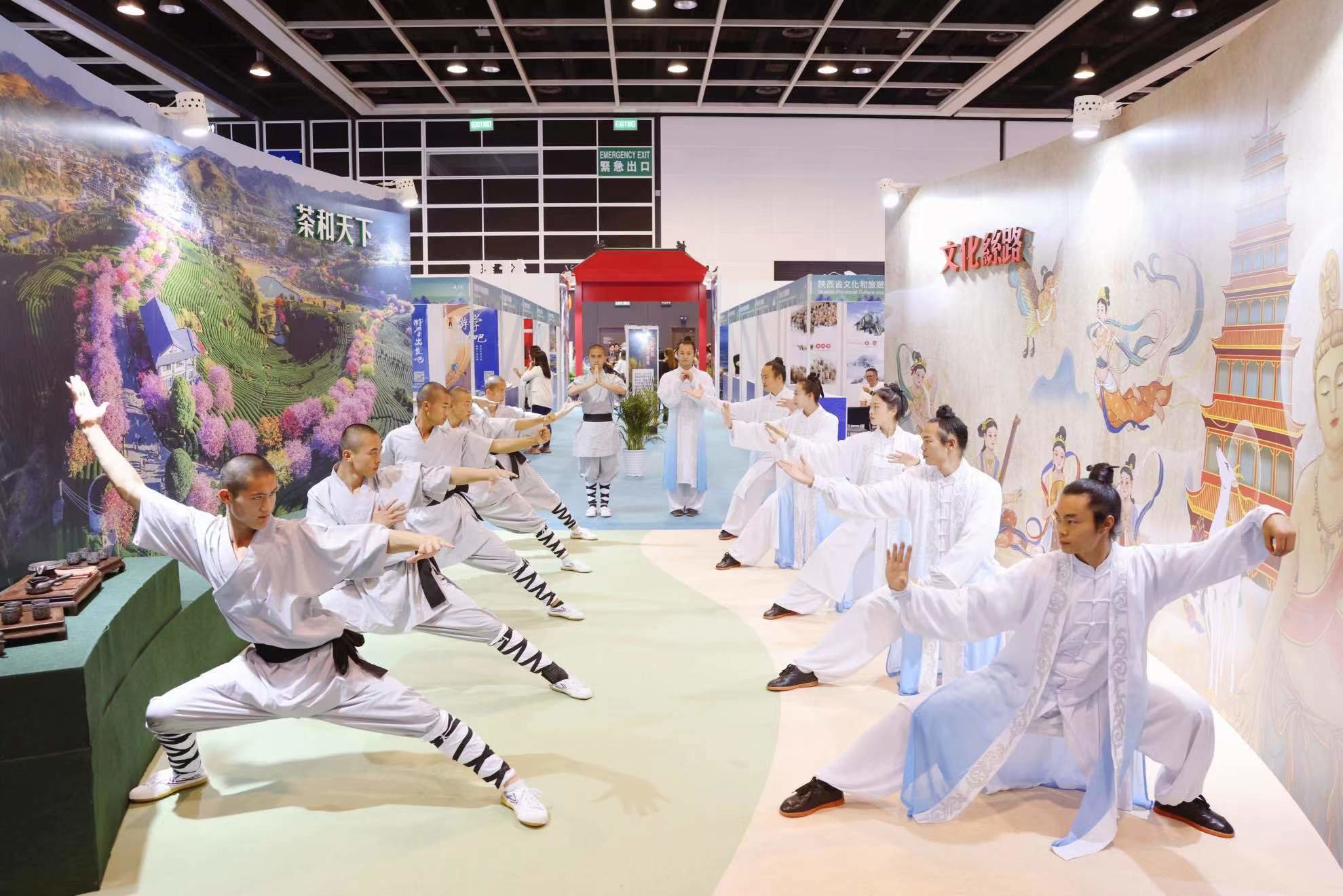 以武会友！“武当”与“少林”牵手香江共展中华武术魅力