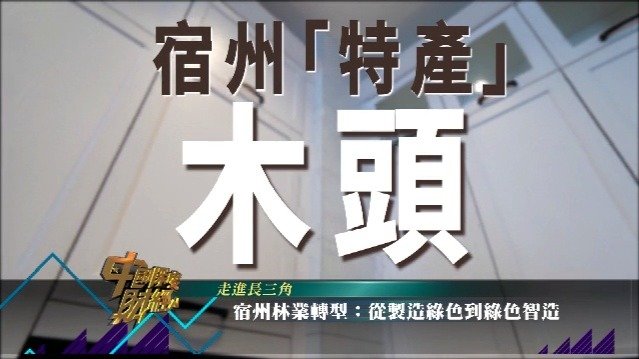 走进长三角|宿州林业转型：从制造绿色到绿色智造、