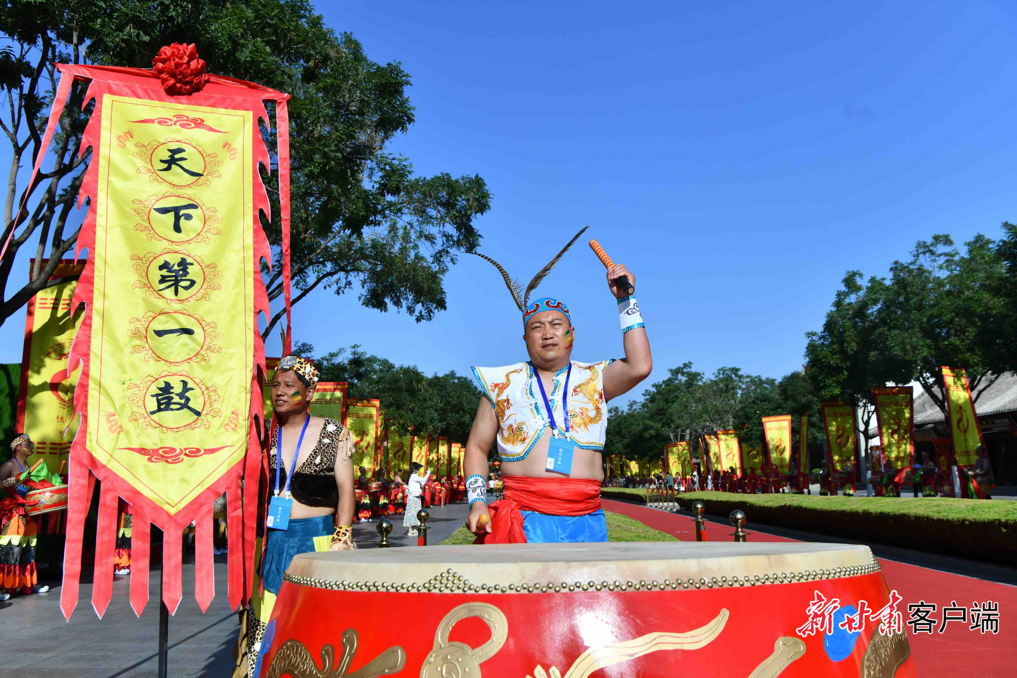 乐舞告祭共颂伏羲 公祭伏羲大典在天水举行