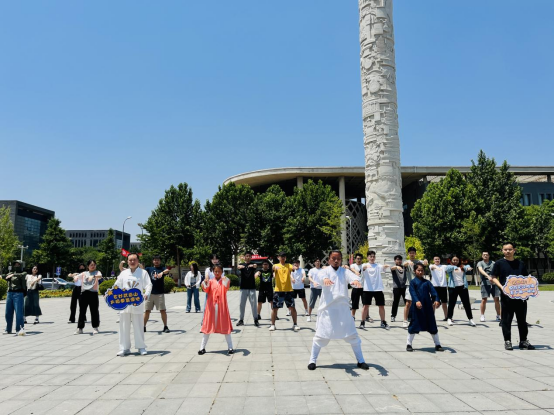 武当非遗走进北京建筑大学 徐刚摄