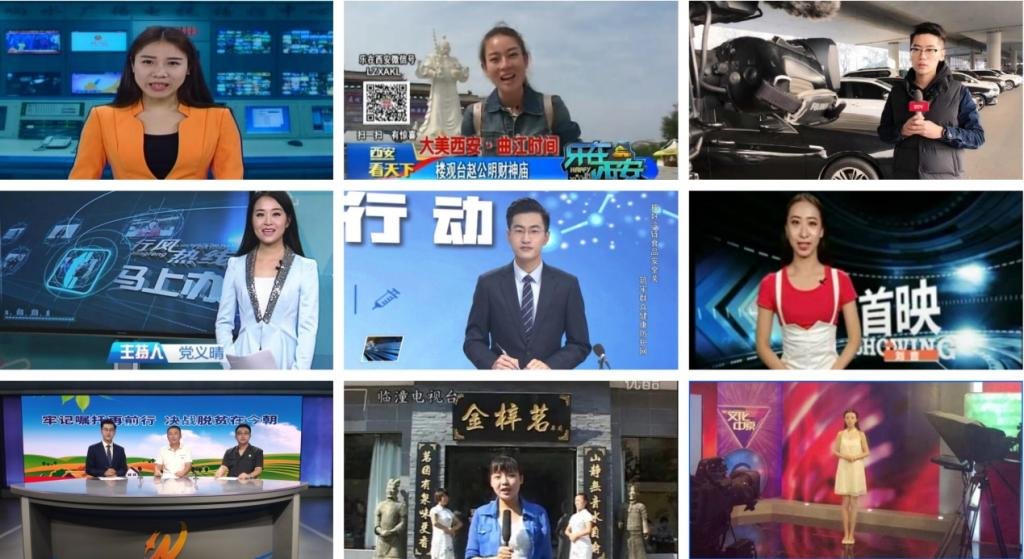 图4 历届优秀毕业生在省市级电视台担任主持人