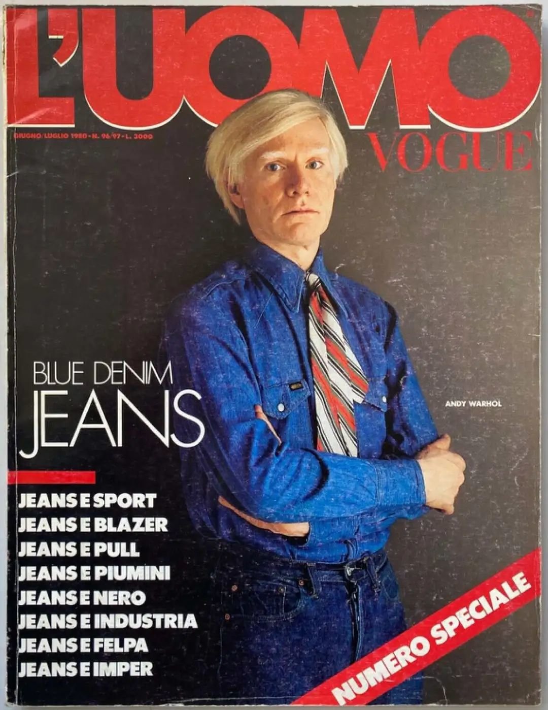 沃霍尔 / 牛仔裤特辑 Vogue杂志 1980