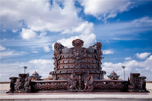 图6:铜雕。来自“易县文化旅游”