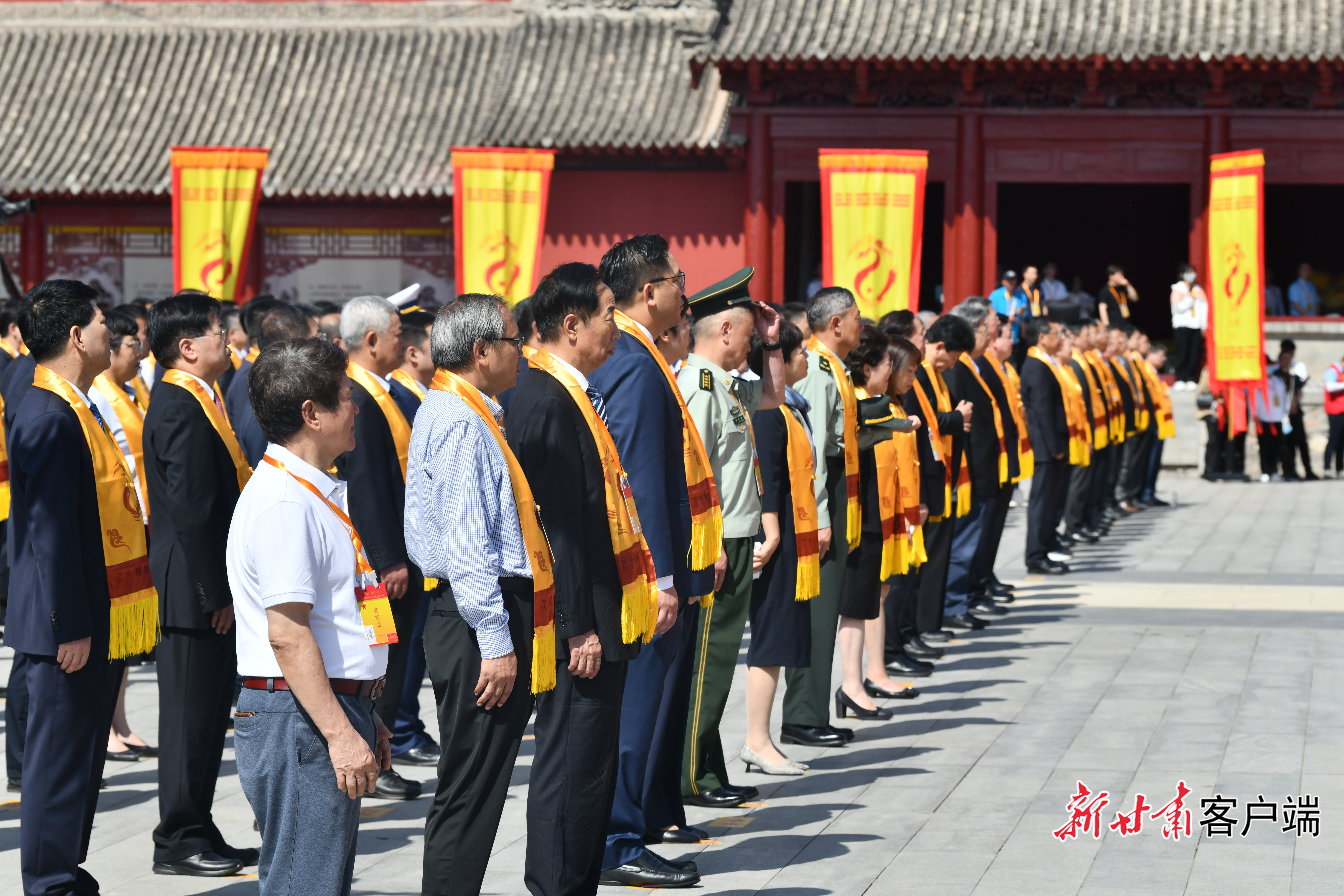 乐舞告祭共颂伏羲 公祭伏羲大典在天水举行