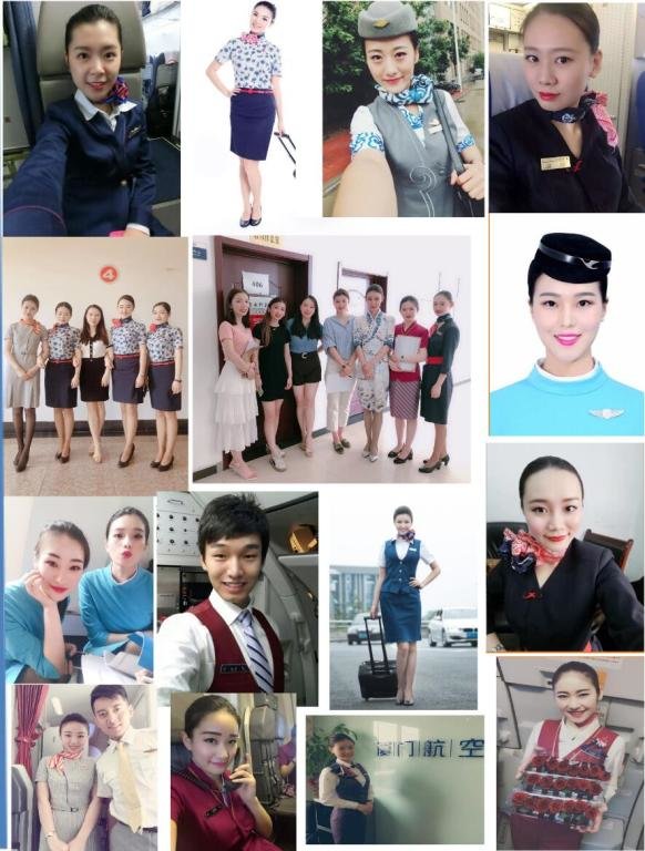 图6 历届优秀毕业生在各大航空公司就职