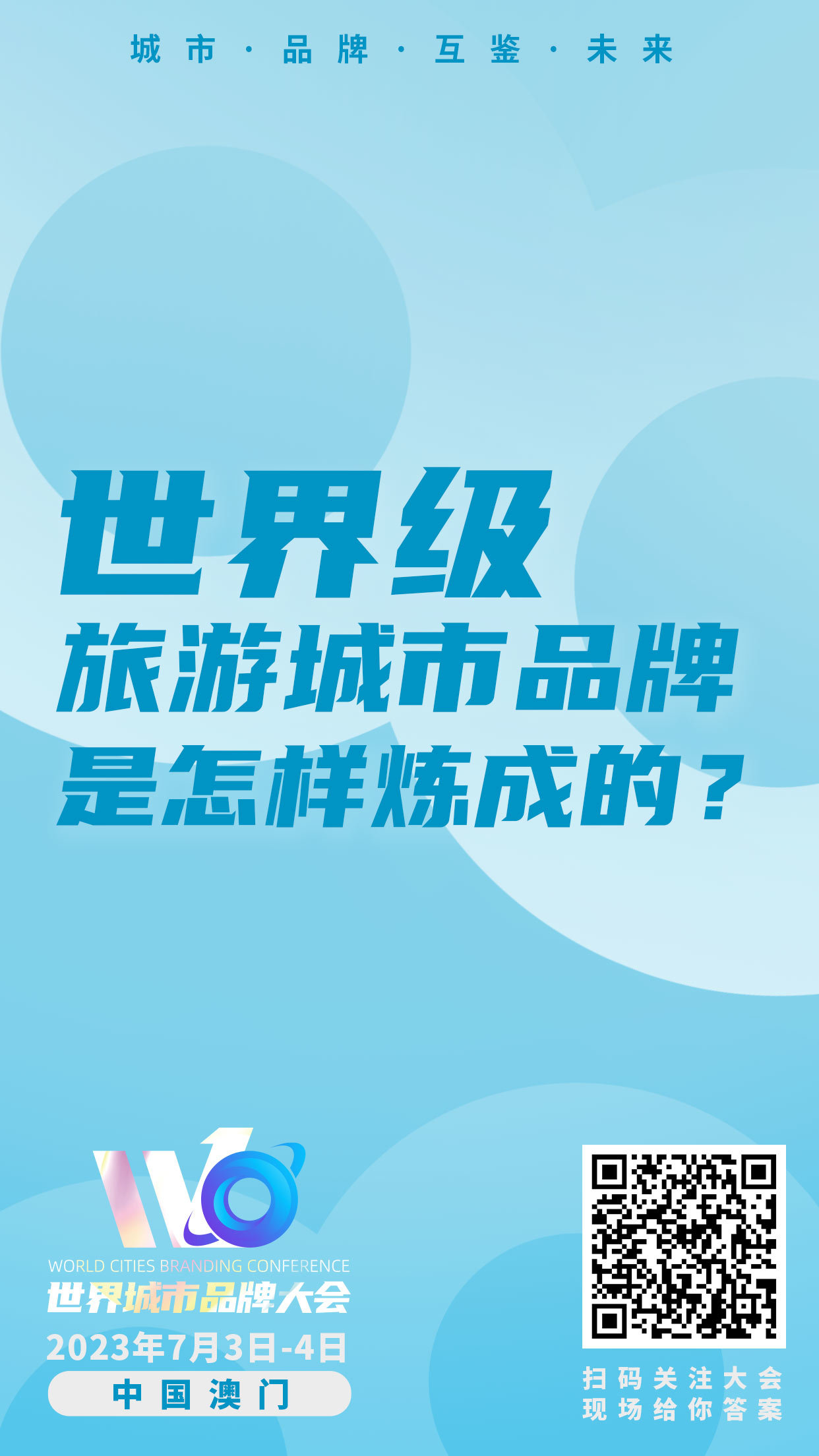 最新剧透!9问世界城市品牌大会,城市品牌、文旅发展路在何方?