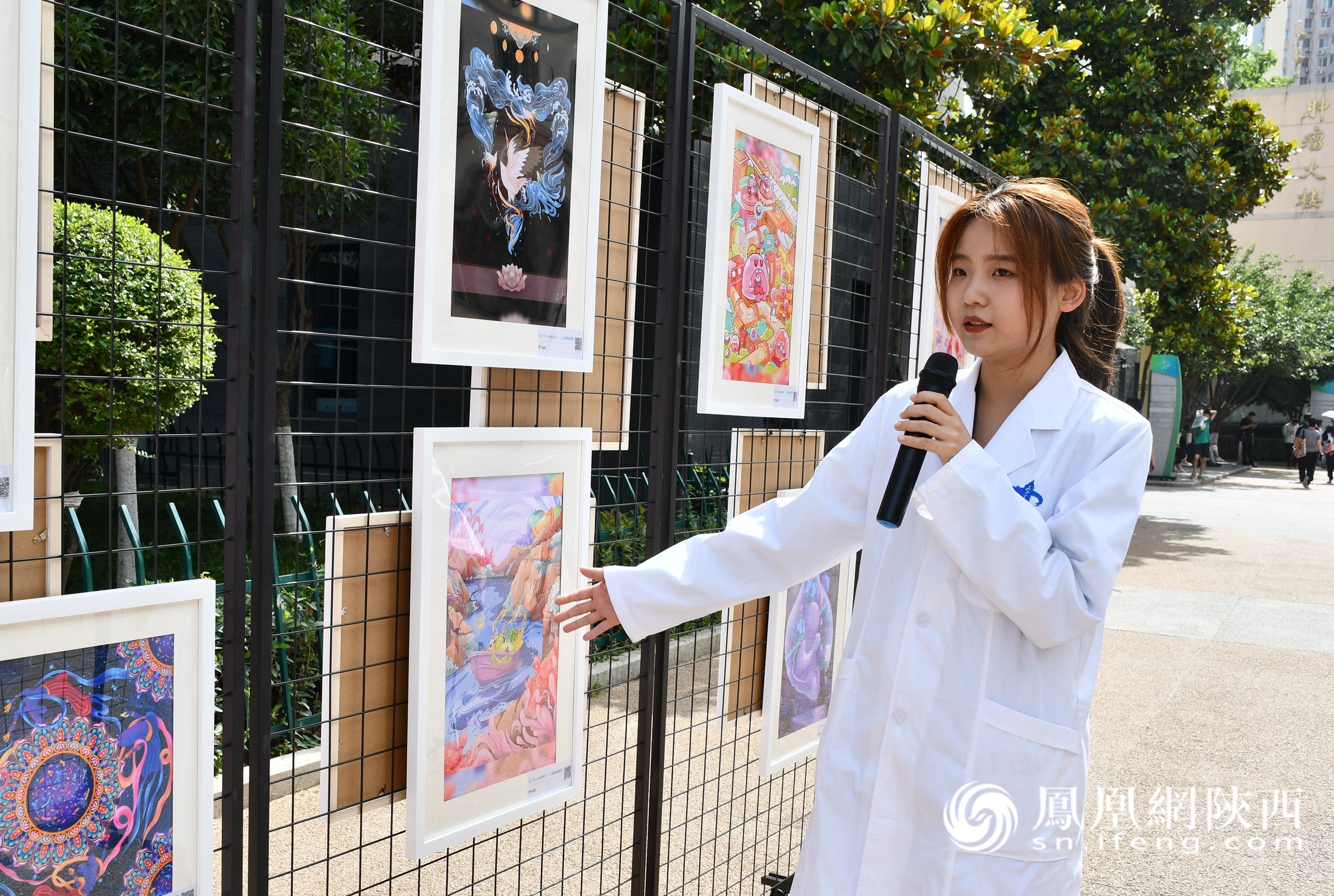 西安交大一附院肠道科普插画巡展与肠营养健康大型义诊活动正式启动