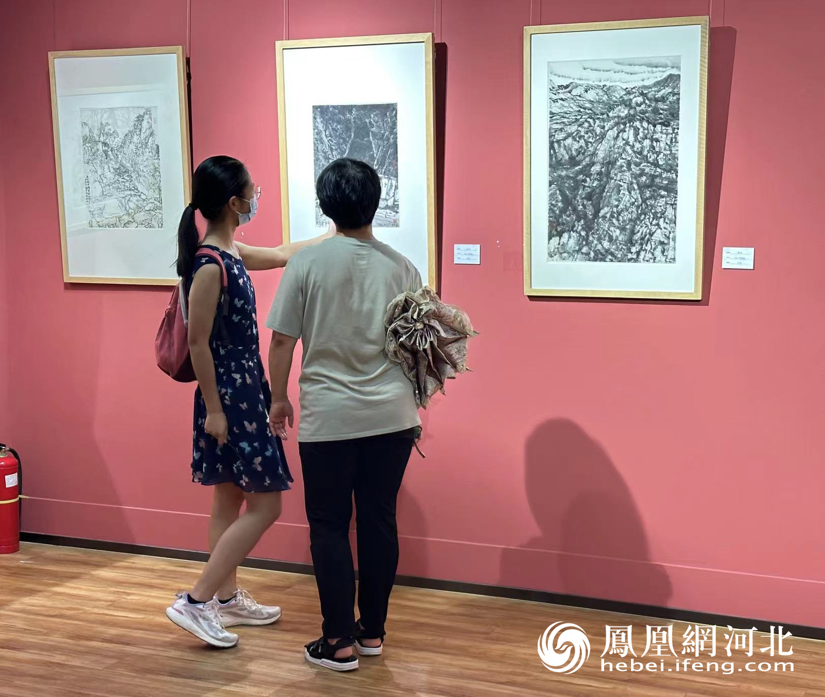 《此心安处——孔朋举水墨作品展》开幕式 在河北美术馆成功举办