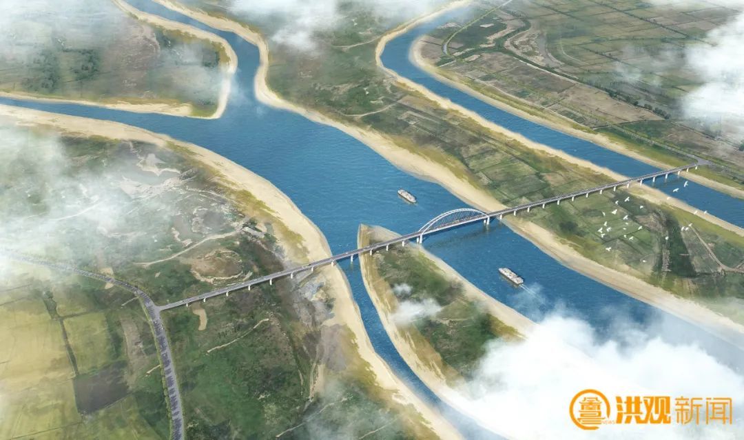 （南新大桥效果图）