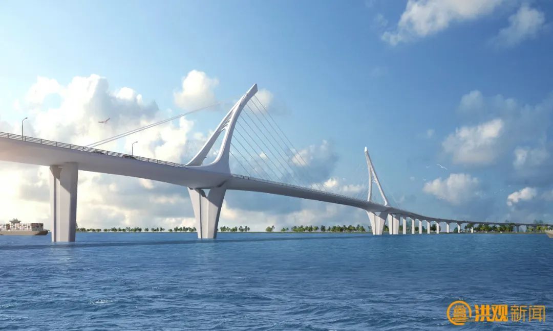 （铁河大桥效果图）