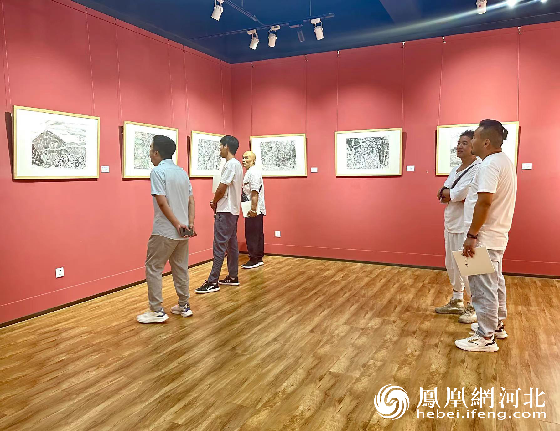 《此心安处——孔朋举水墨作品展》开幕式 在河北美术馆成功举办