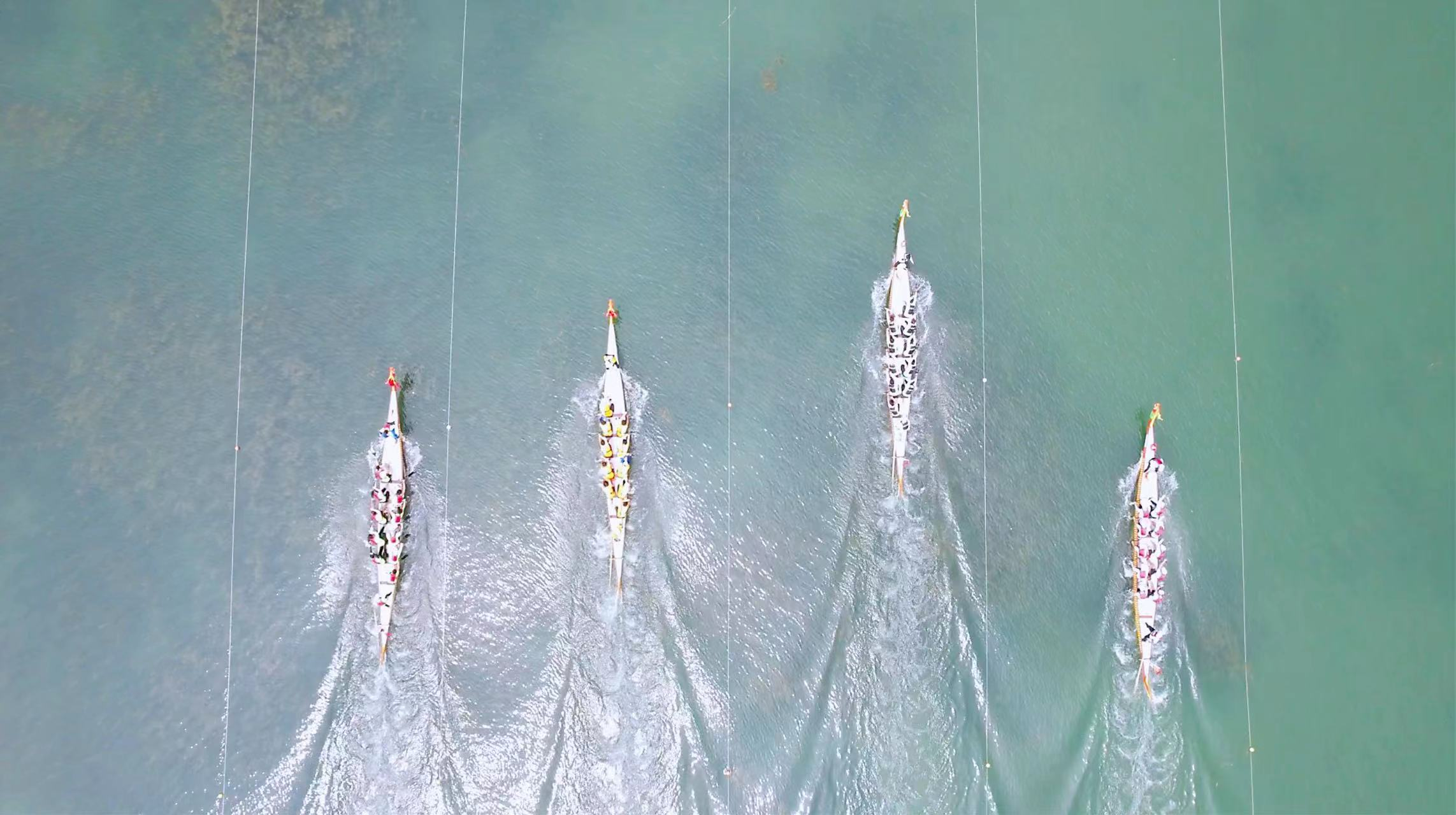 挥桨破浪·2023年“太行泉城杯”邢台国际龙舟邀请赛激情开赛