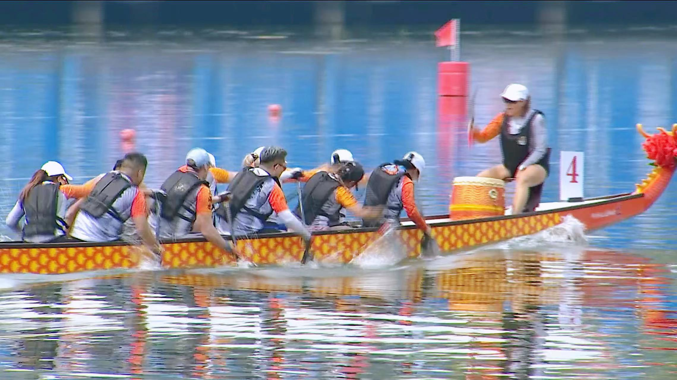 挥桨破浪·2023年“太行泉城杯”邢台国际龙舟邀请赛激情开赛