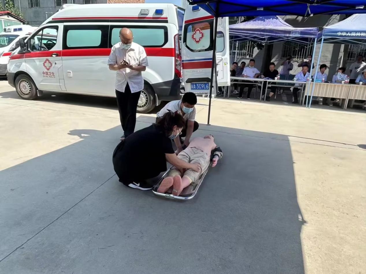 西安高新区举行卫生综合应急能力提升暨公共卫生应急演练