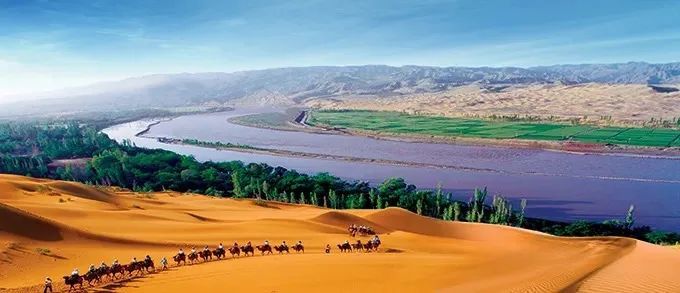 沙坡头景区供图