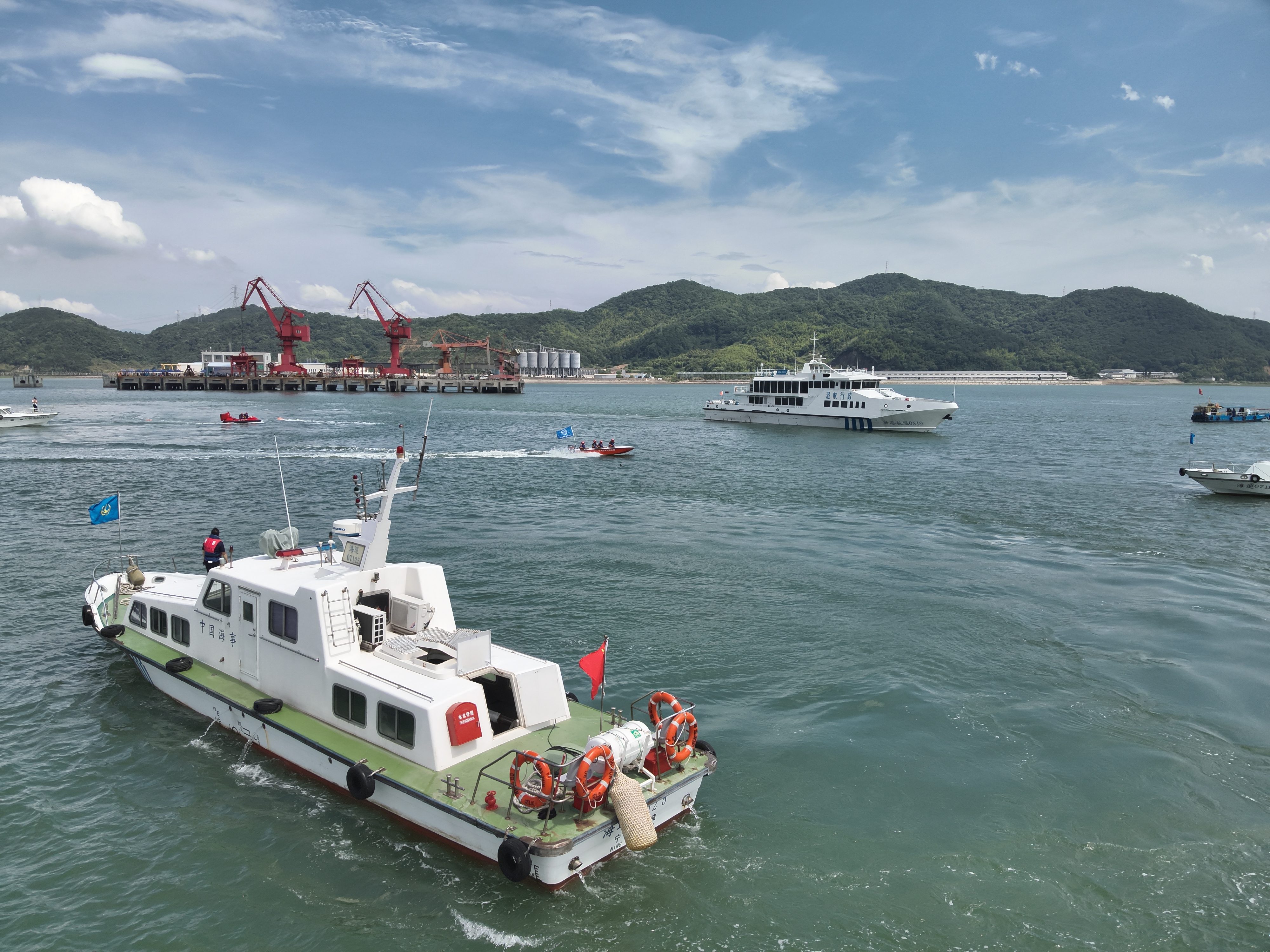 宁海开展史上最大规模海上 突发事件综合应急演习