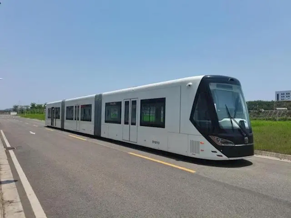 46.69公里：我国最长的虚拟轨道列车开始载客