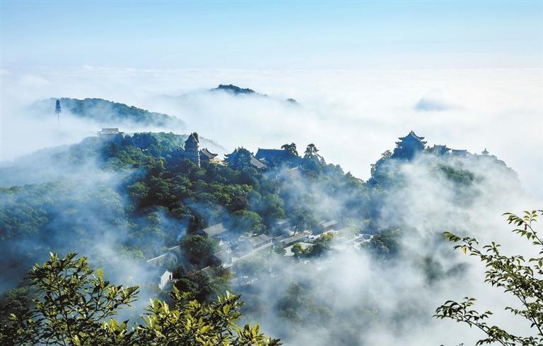 平凉崆峒山云海景观