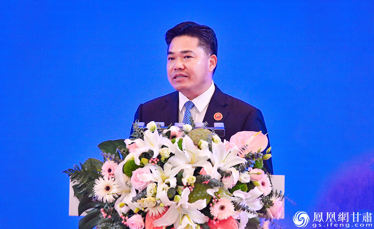 商务部副部长盛秋平表示，将与甘肃一道推进高水平对外开放。杨艺锴 摄