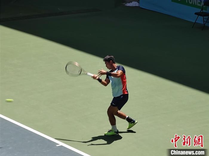 ITF国际网球巡回赛天津站正选比赛上演多场好戏