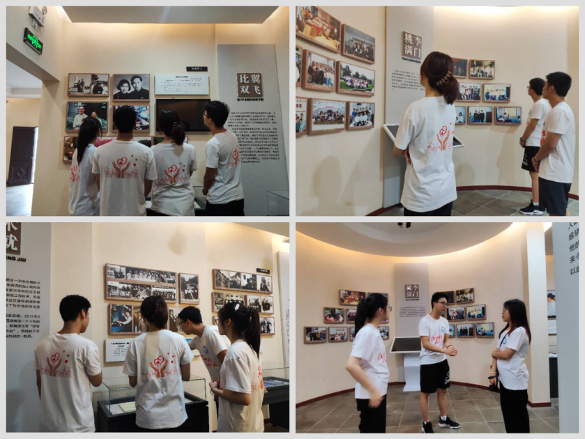 九江学院护理学院暑期三下乡服务队开展红色走读活动