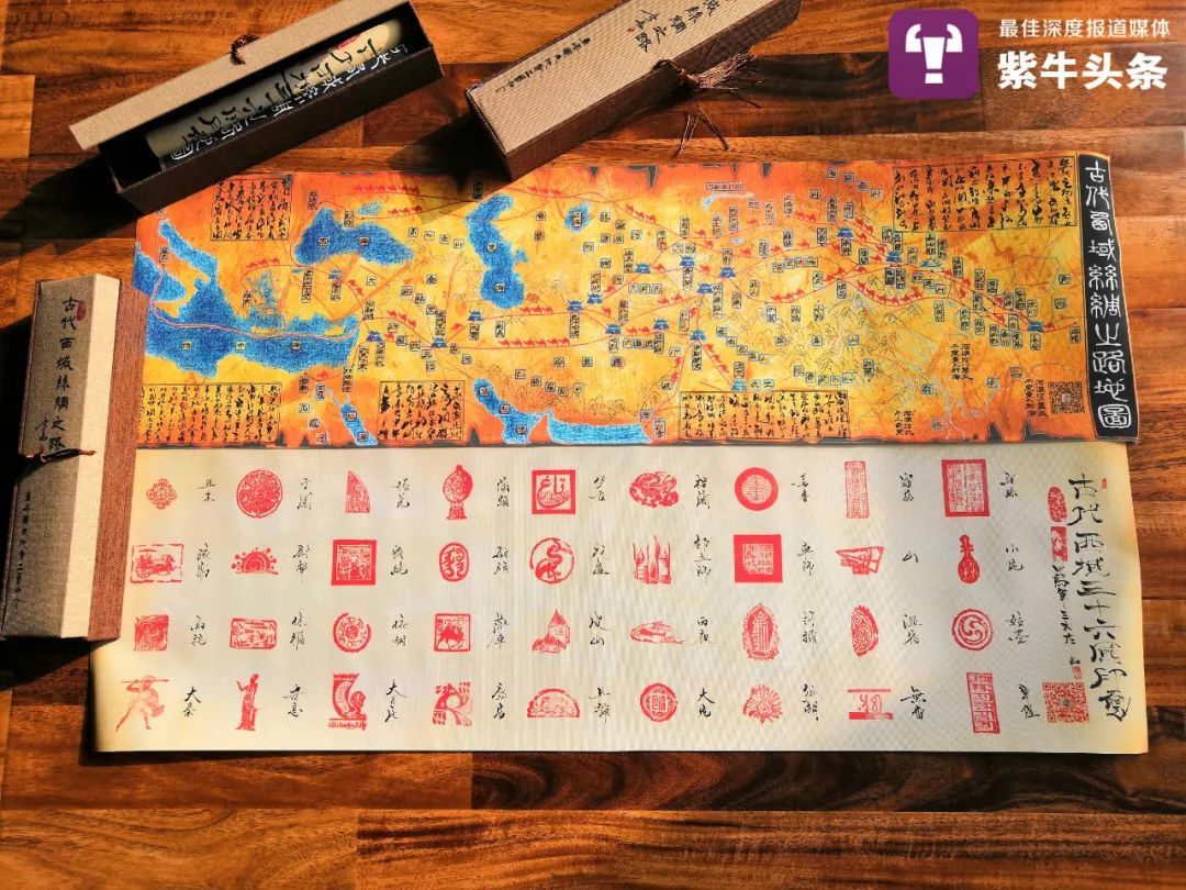 ▲李森的书画篆刻作品