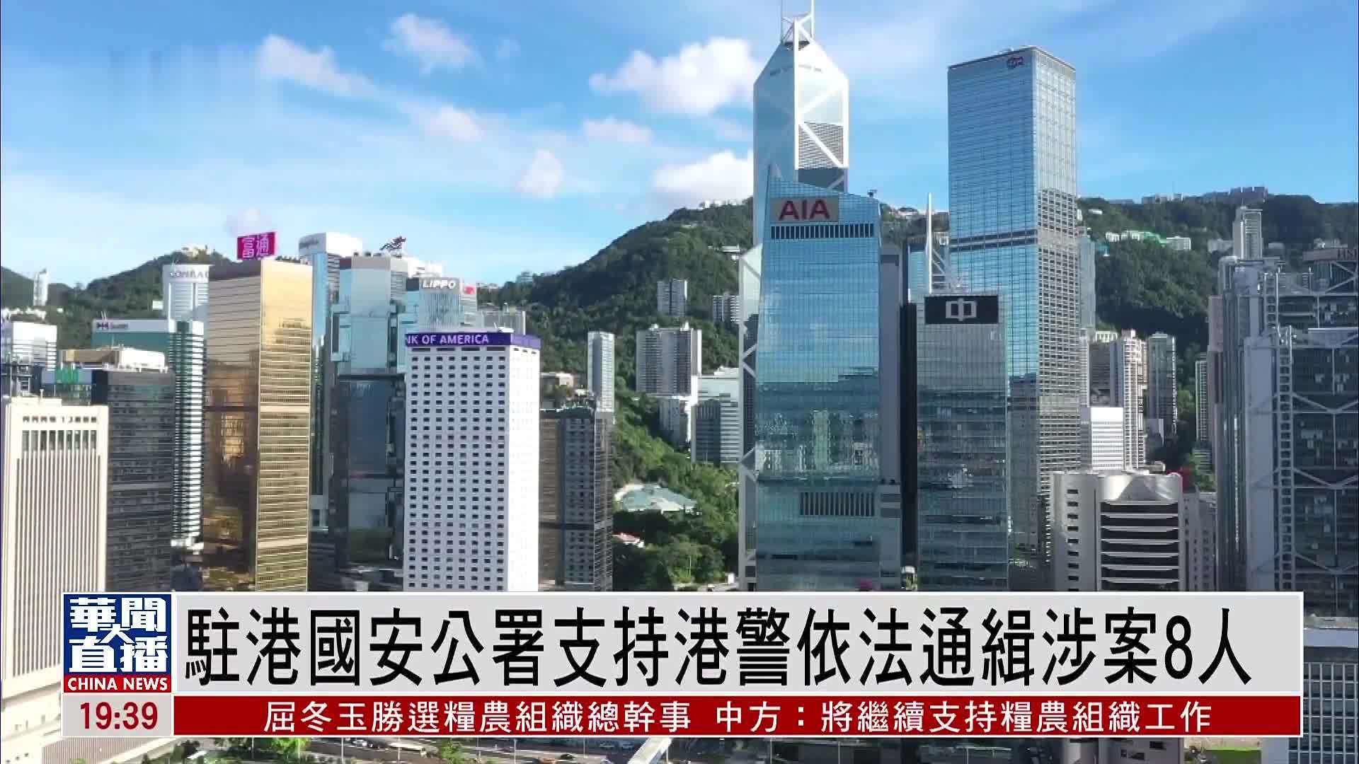 驻港国家安全公署声明：坚决支持香港警方依法通缉外逃反中乱港分子