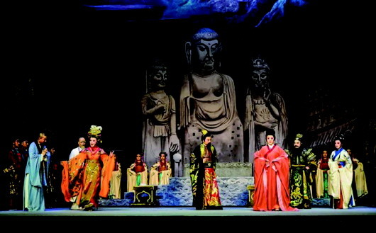 ◥大型秦腔历史剧《麦积圣歌》6月21日晚作为2023（癸卯）年公祭中华人文始祖伏羲大典暨第32届天水伏羲文化旅游节迎宾剧目进行展演