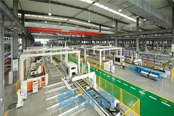 中建八局建筑科技(山东)有限公司现代化智能化生产车间