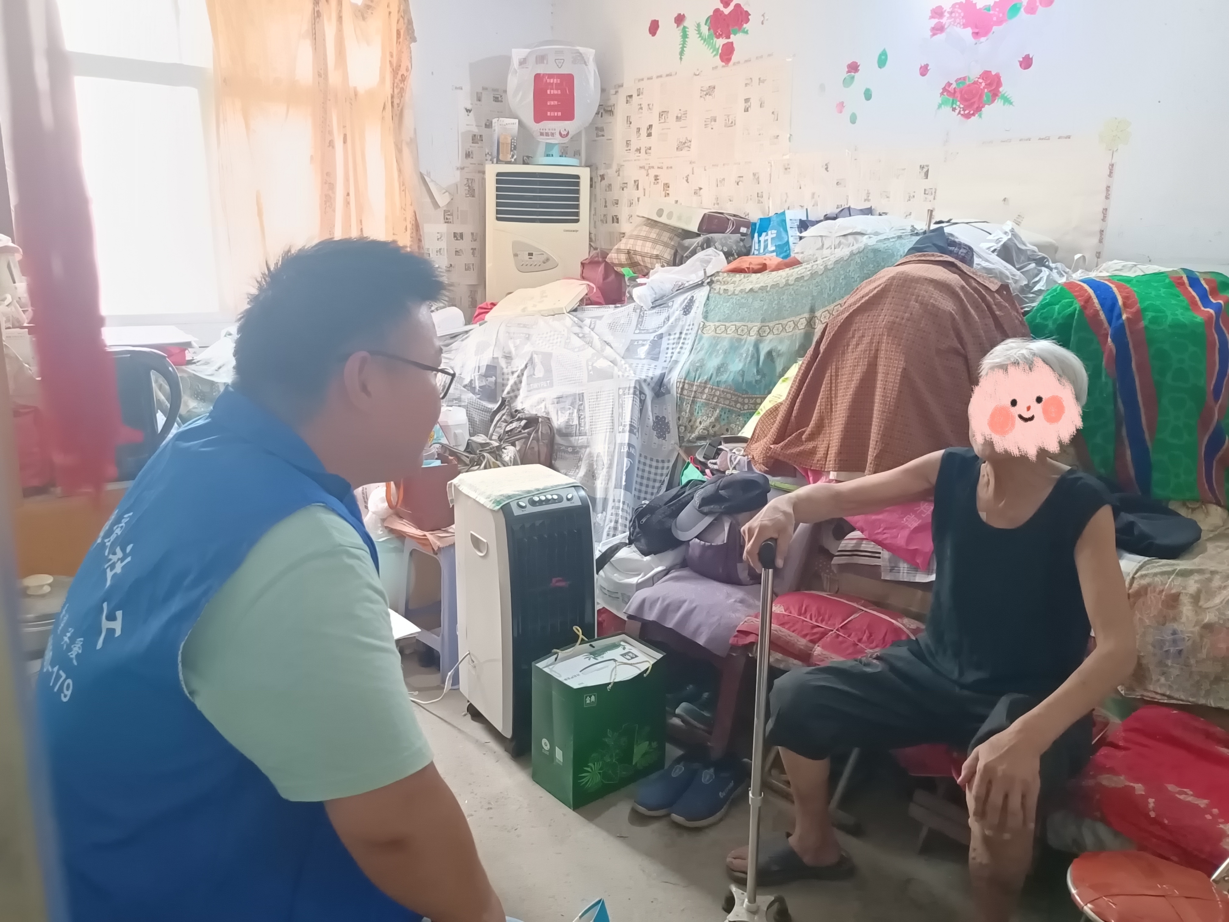 炎炎夏日走访忙，居家维修沁人心