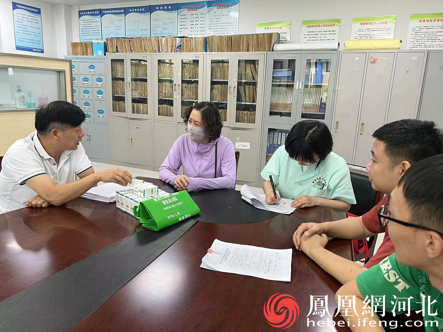 秦皇岛市海港区卫健局为严重精神障碍患者免费发放药物