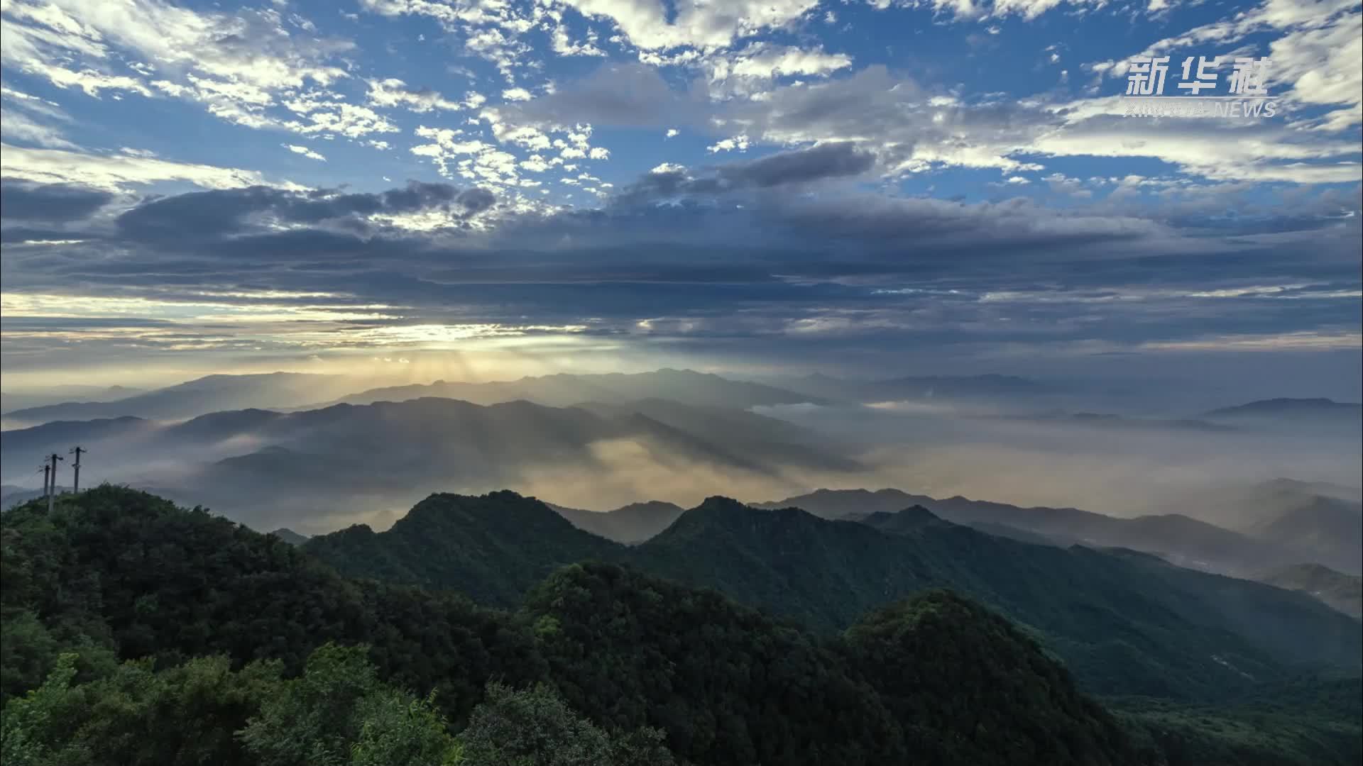 河北内丘：太行云海入画来