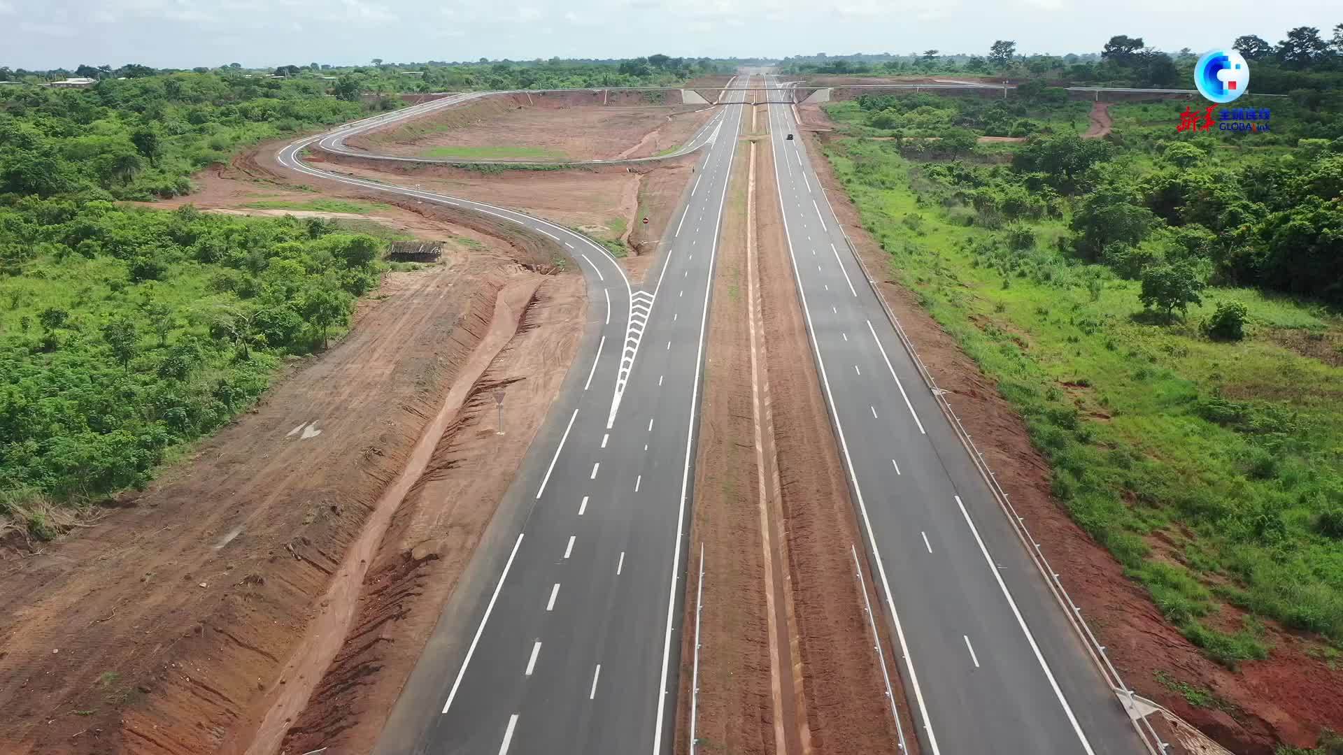 全球连线｜中企承建高速公路助力科特迪瓦经济社会发展