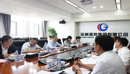 中国进出口银行河北省分行党委书记梅建平一行赴沧州市重点企业考察调研