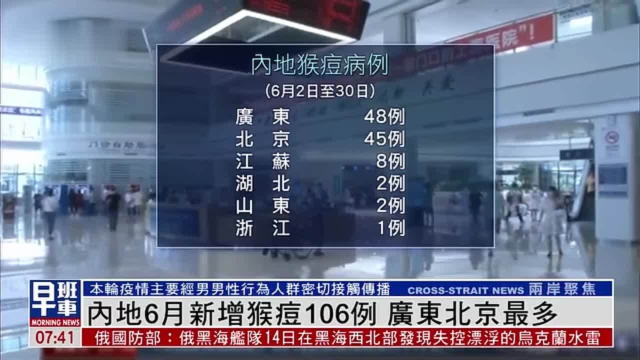 内地6月新增猴痘106例 广东北京最多 凤凰网视频 凤凰网