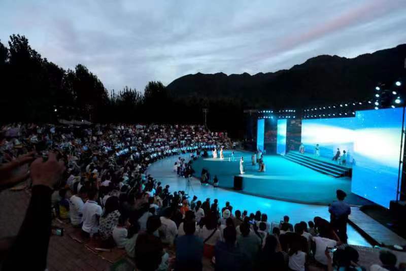 第五届关中忙罢艺术节隆重启幕