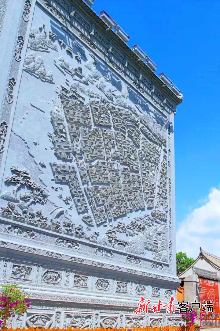 临夏市八坊十三巷砖雕(临夏市融媒体中心供图)