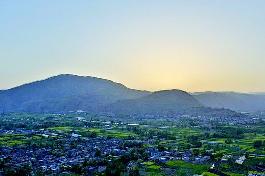 ■鸳鸯镇广武村——颉家门村全景