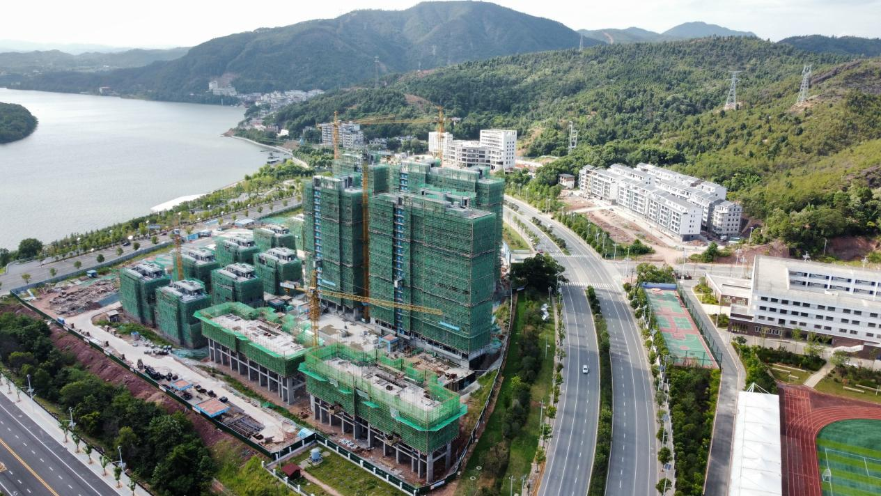 中国科学院赣江创新研究院人才小区项目建设工地