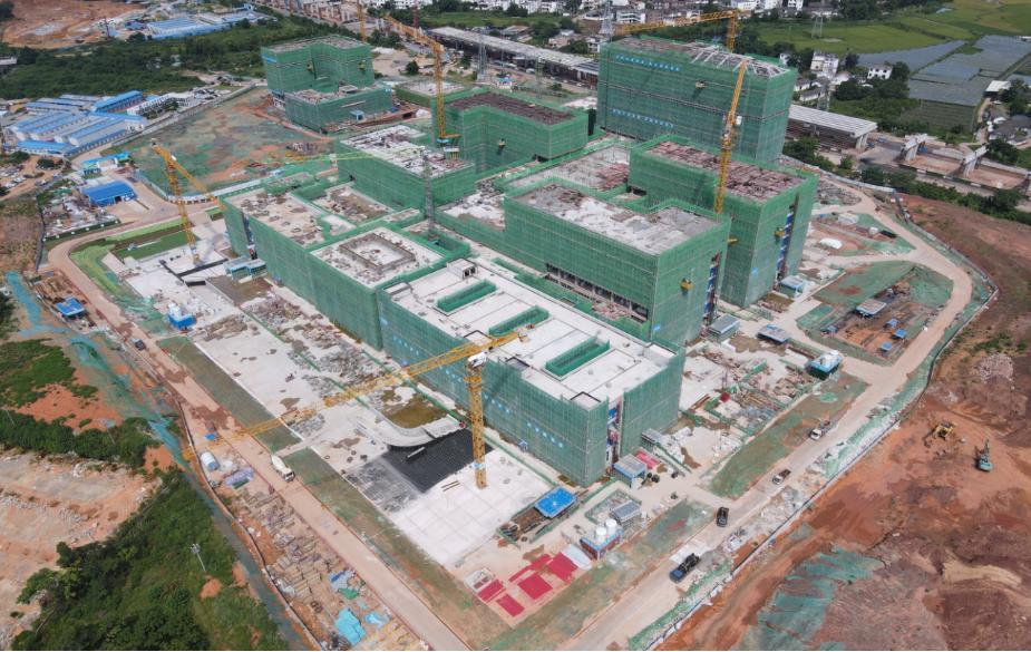 南方医科大学南方医院赣州医院(蓉江院区)建设项目建设工地